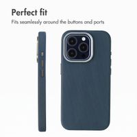 Accezz Mesh Back Cover with MagSafe Apple iPhone 15 Pro - Dark Blue
