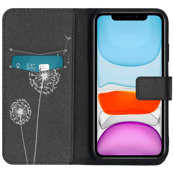 imoshion Design Softcase Bookcase iPhone 11 - Dandelion