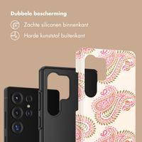 Selencia Vivid Backcover Samsung Galaxy S25 Ultra - Paisley Blush