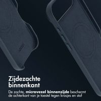 Accezz MagSafe Leather Backcover Apple iPhone Air - Nightfall Blue