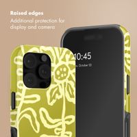 Selencia Vivid Back Cover with MagSafe Apple iPhone 16 Pro - Chalky Bloom