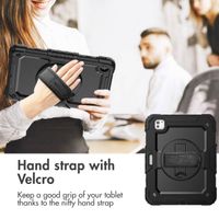 Accezz Rugged Back Cover with shoulder strap Apple iPad Pro 11 (2025) M5 / (2024) M4 - Black