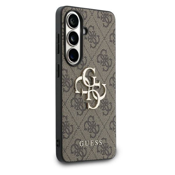 Guess 4G Metal Logo Backcover Samsung Galaxy S26 - Bruin