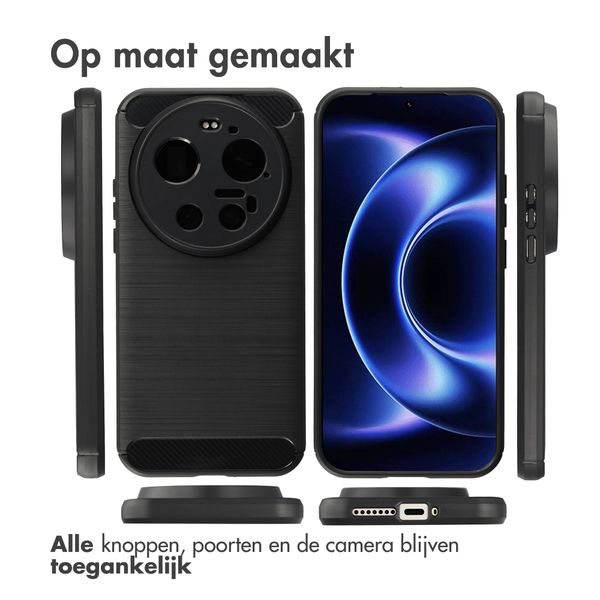 imoshion Brushed Backcover Xiaomi 17 Ultra - Zwart