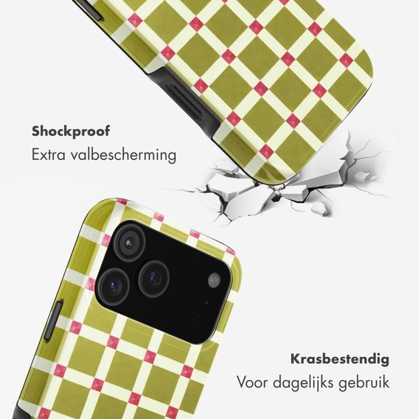 Selencia Vivid Backcover Apple iPhone 18 Pro Max / 17 Pro Max - Check This Olive