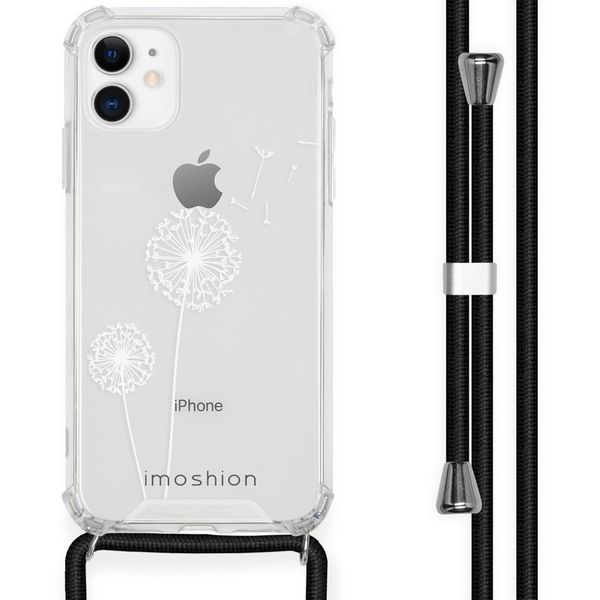 imoshion Design hoesje met koord iPhone 11 - Paardenbloem - Wit