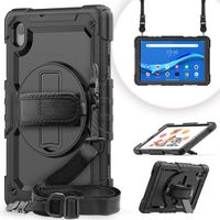 imoshion Tablet Cover met handstrap en schouderstrap Lenovo M10 HD (2nd gen) - Zwart