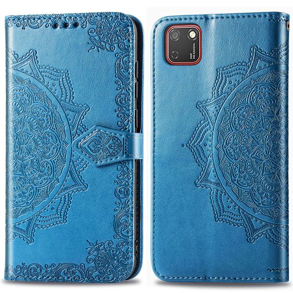 imoshion Mandala Bookcase Huawei Y5p - Turquoise