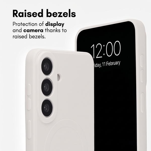 imoshion Colour Back Cover with MagSafe Samsung Galaxy S26 FE - Beige
