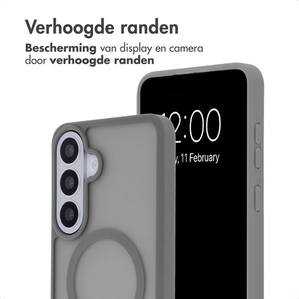 imoshion Color Guard Backcover met MagSafe Samsung Galaxy S26 FE / S25 FE - Grijs