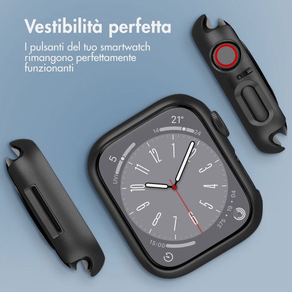 imoshion Full Cover Hardcase Apple Watch 4 / 5 / 6 / SE - 44 mm - Zwart