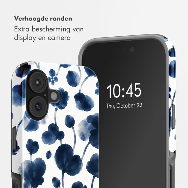 Selencia Vivid Backcover met MagSafe Apple iPhone 17 - Midnight Blossom