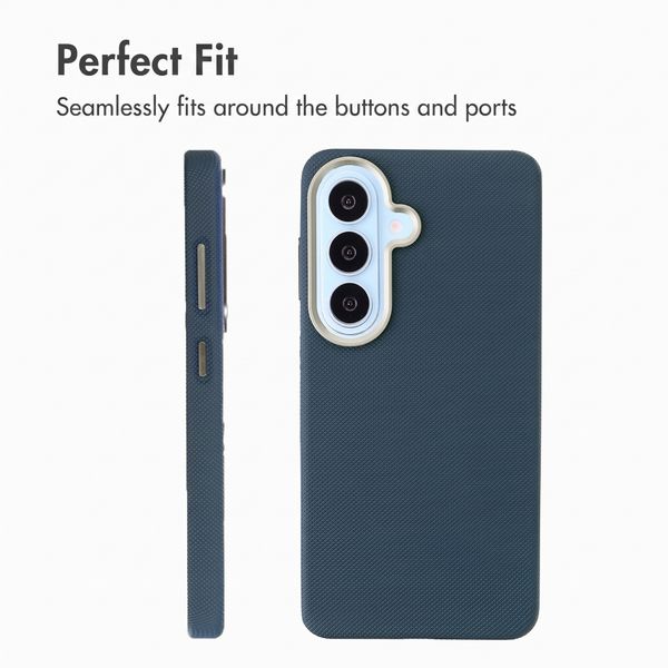 Accezz Mesh Back Cover with MagSafe Samsung Galaxy S26 - Dark Blue