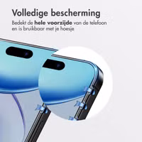 Accezz Gehard Glas Screenprotector + Applicator Apple iPhone Air