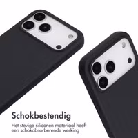 imoshion Siliconen hoesje met koord Apple iPhone 17 Pro Max - Zwart