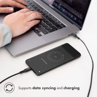 Accezz USB-C naar USB-C kabel - 2 meter - Zwart