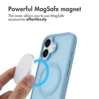 imoshion Colour Guard Back Cover with MagSafe Apple iPhone 16 - Light blue
