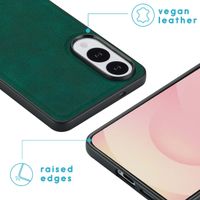 imoshion Uitneembare 2-in-1 Luxe Bookcase Samsung Galaxy S25 Edge - Donkergroen