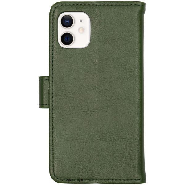 imoshion Luxe Bookcase iPhone 12 Mini - Groen