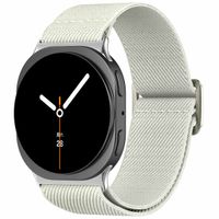imoshion Elastic Nylon Band Samsung Galaxy Watch 9 (40/44mm) / Watch 8 (40/44mm) / Classic (46mm) - Beige