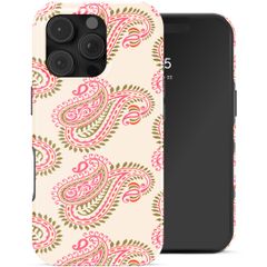 Selencia Vivid Backcover met MagSafe Apple iPhone 16 Pro - Paisley Blush