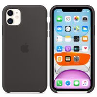 Apple Silicone Backcover Apple iPhone 11 - Zwart