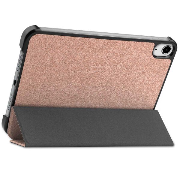 imoshion Trifold Bookcase iPad Mini 7 (2024) / iPad Mini 6 (2021) - Rosé Goud