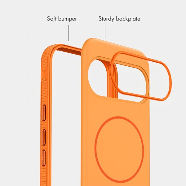 imoshion Colour Case with Thin MagSafe Ring Google Pixel 11 / 11 Pro / 10 / 10 Pro - Orange