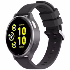 imoshion QuickFit® Siliconen bandje Garmin Watch | 22 mm aansluiting - Zwart