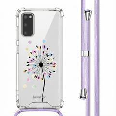 imoshion Design hoesje met koord Samsung Galaxy S20 - Sandstone Dandelion