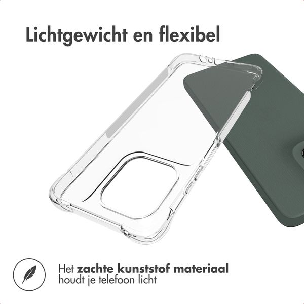 imoshion Shockproof Case Motorola Moto G57 Power - Transparant