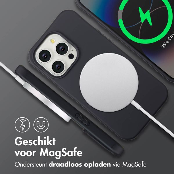 imoshion Color Backcover met afneembaar koord MagSafe Apple iPhone 14 Pro - Zwart