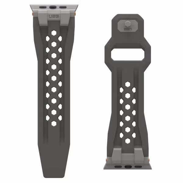 UAG Monarch Siliconenbandje Apple Watch Series 1 t/m 11 / SE / Ultra (44/45/46/49 mm) - Olive