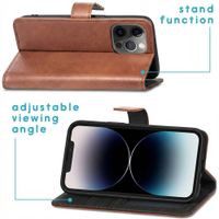 imoshion Luxe Bookcase Apple iPhone 13 Pro Max - Bruin