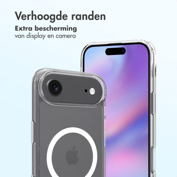 Accezz Xtreme Impact Backcover met MagSafe Apple iPhone Air - Transparant