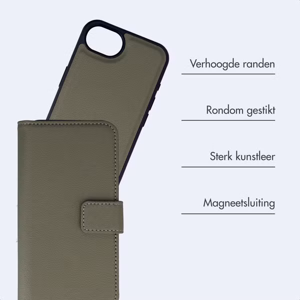 imoshion Uitneembare 2-in-1 Luxe Bookcase Apple iPhone 17e / 16e - Groen