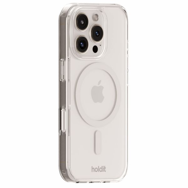 Holdit MagSafe Case Apple iPhone 16 Pro - Transparent / White