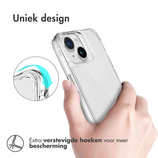 imoshion Rugged Air Case Apple iPhone 15 Plus - Transparant
