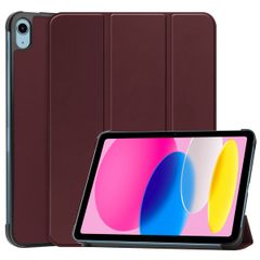 imoshion Trifold Bookcase Apple iPad 11 (2025) 11 inch A16 / iPad 10 (2022) 10.9 inch - Bordeaux