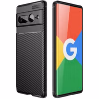 imoshion Carbon Softcase Backcover Google Pixel 7 Pro - Zwart