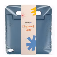 imoshion Kidsproof Backcover met handvat Apple iPad 11 (2025) 11 inch A16 / iPad 10 (2022) 10.9 inch - Donkerblauw