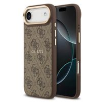 Guess Classic 4G Logo Backcover met MagSafe Apple iPhone Air - Bruin