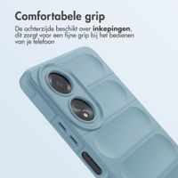 imoshion EasyGrip Backcover Oppo A58 (4G) - Lichtblauw