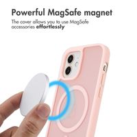 imoshion Colour Guard Back Cover with MagSafe Apple iPhone 12 (Pro) - Light Pink