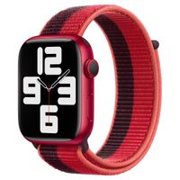 Apple Sport Loop Band Apple Watch Series 1 t/m 10 / SE / Ultra (2) (44/45/46/49 mm) - Product Red