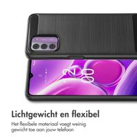 imoshion Brushed Backcover Nokia G42 - Zwart