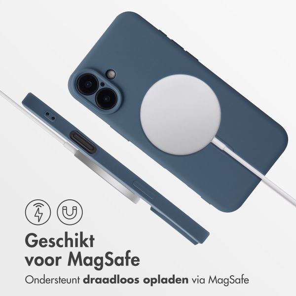 imoshion Color Backcover met MagSafe voor de iPhone 16 Plus - Donkerblauw