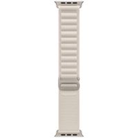 Apple Alpine Loop Band Apple Watch Series 1-10 / SE / Ultra (2) - 42/44/45/46/49 mm - Maat S - Starlight