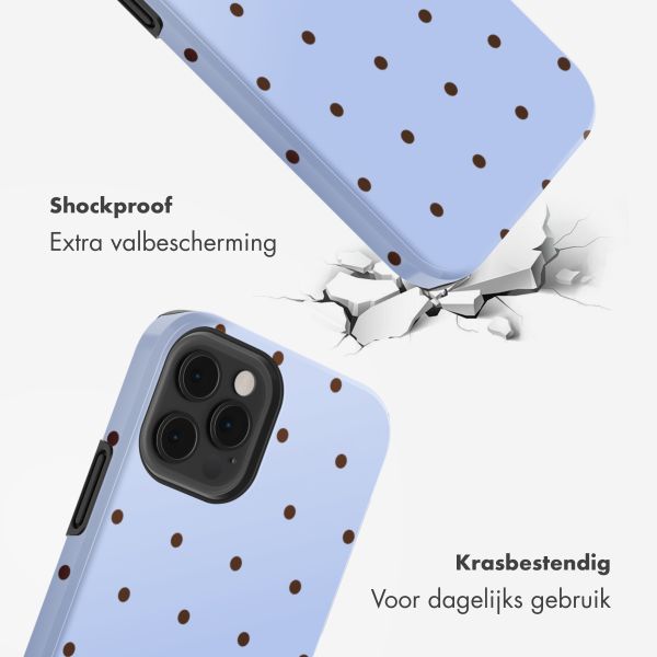 Selencia Vivid Backcover Apple iPhone 12 (Pro) - Happy Dots Digital Sky