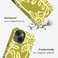 Selencia Vivid Backcover Apple iPhone 14 - Chalky Bloom